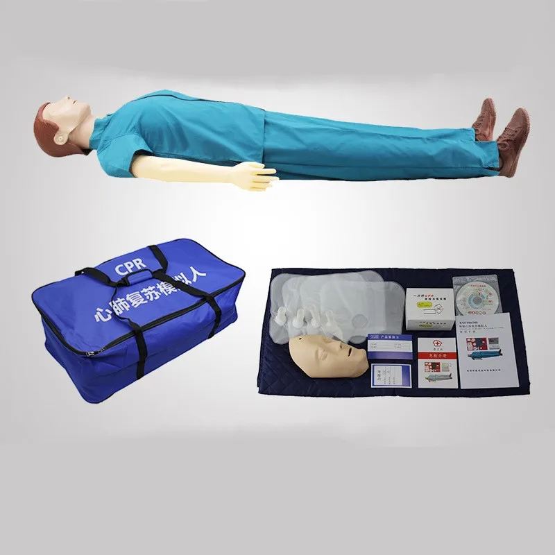 Medical Teaching Full-body High Simulation Nursing Skills Training Standard CPR Manikin Dummy