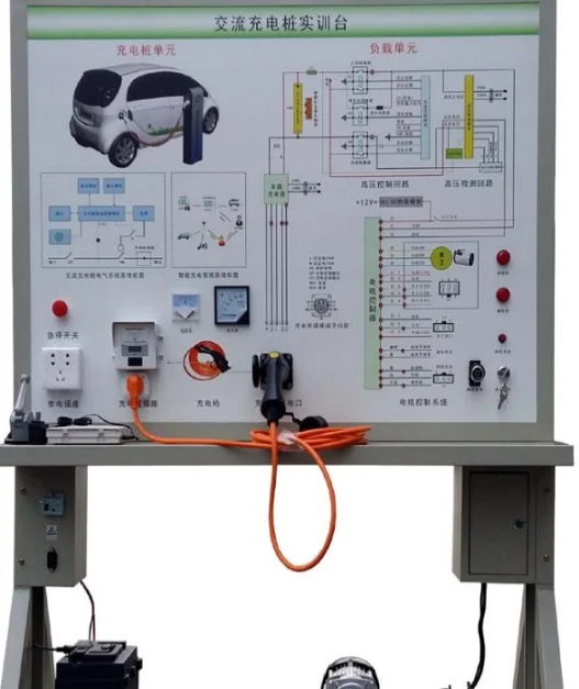 Automotive Training Kit Electric Vehicle Charging System Trainer Educational Equipment for Schools
