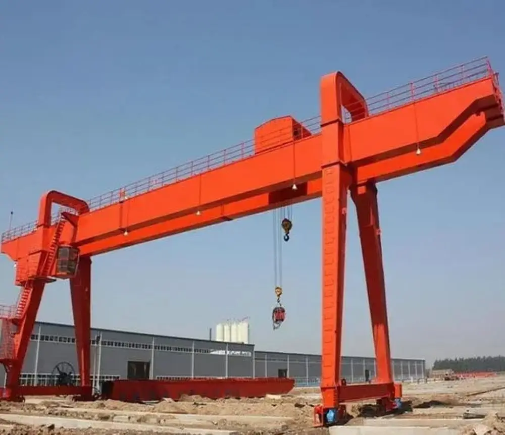 Hook capacity 5ton 10ton 20ton customizable MG-A type Double Girder Gantry Crane factory price
