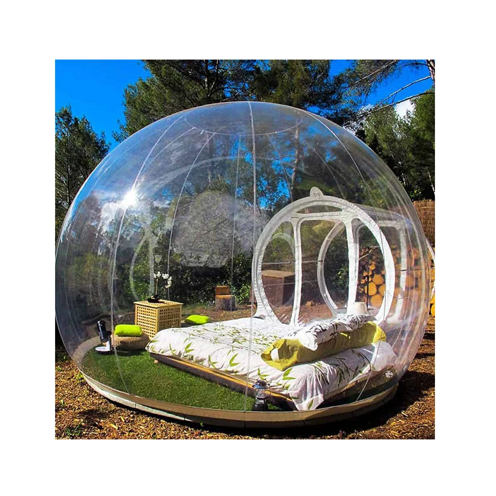 Outdoor Camping Inflatable Clear Transparent Bubble Tent