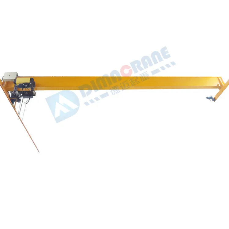 China Top crane manufacturer 7.5 ton 8 ton 10T Euro-style Single Girder bridge electric overhead traveling crane factory price