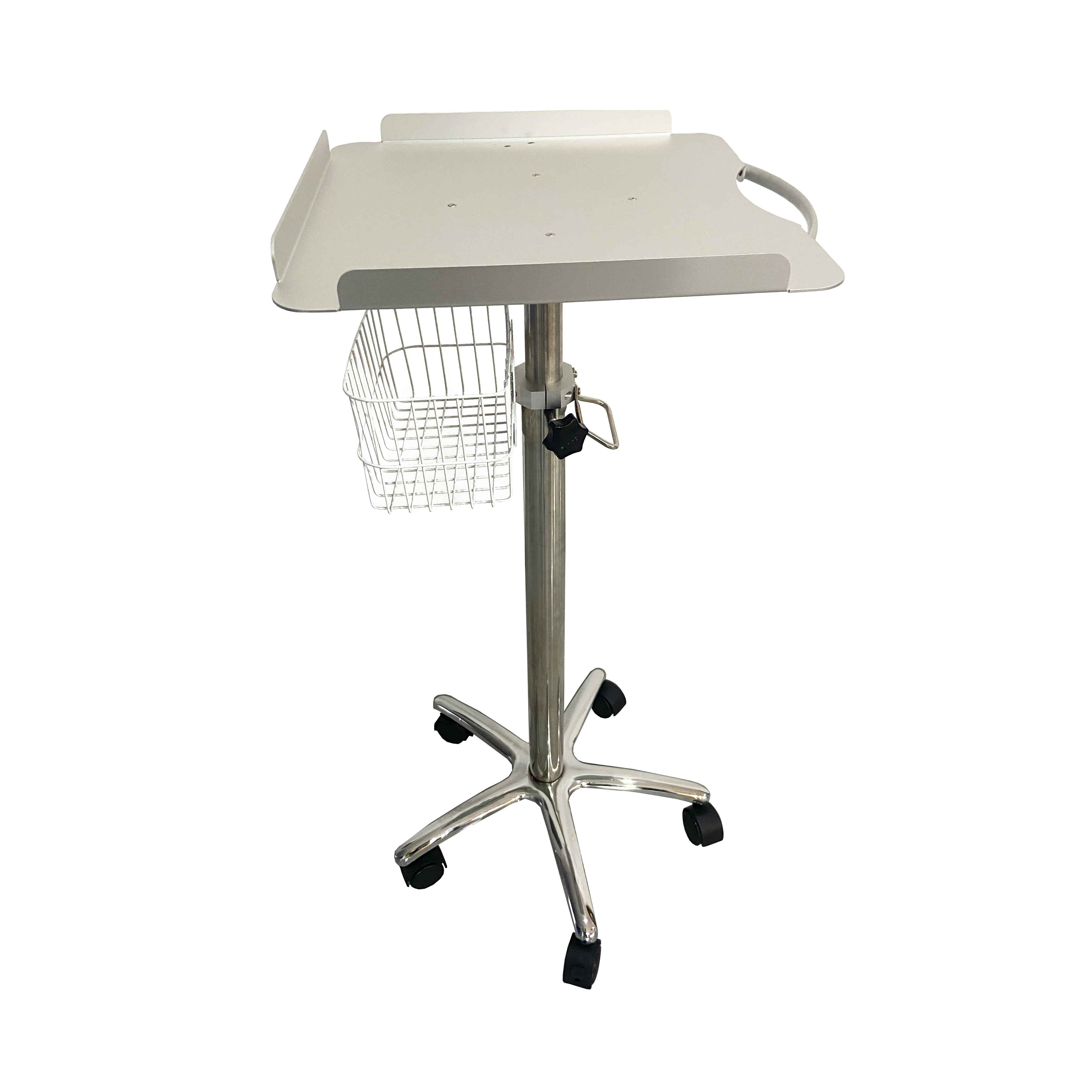 Stainless Steel Medical Hospital Emergency Medicine ECG Trolley