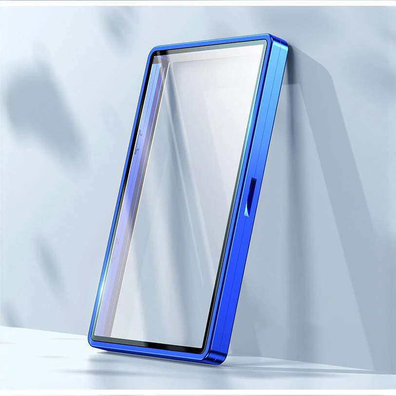 Customizable PSA Graded Card Protective Case Aluminum Alloy Frame Magnetic Double Sided Glass For BGS Protective Case