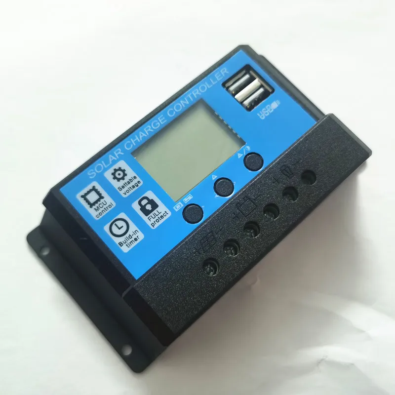Auto 12/24V 20A PWM Solar Charge Controller for Street Light Using With USB Port