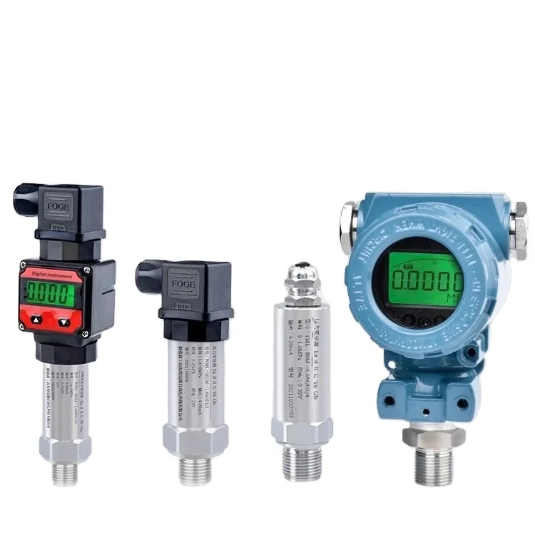 Pressure sensor transmitter 4-20mA imported high-precision diffusion silicon water pressure, air pressure, vacuum pressure RS485