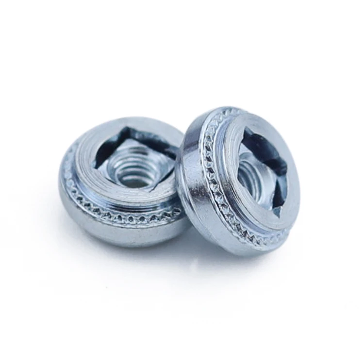 Factory Price Blue Zinc Floating Self Clinching Nuts