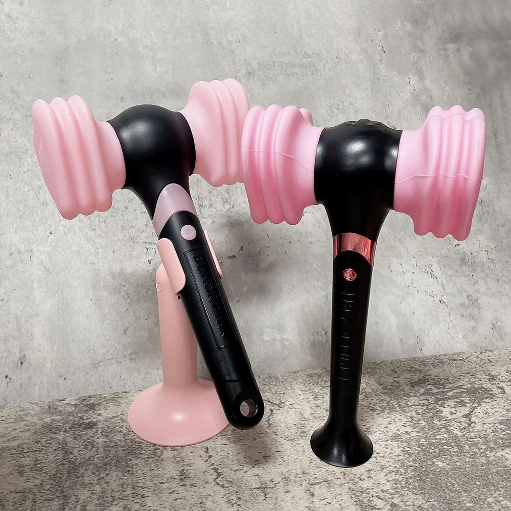 Black Pink Lisa Concert Pink Second Generation Love Hammer Support Lamp Color Change Lightstick