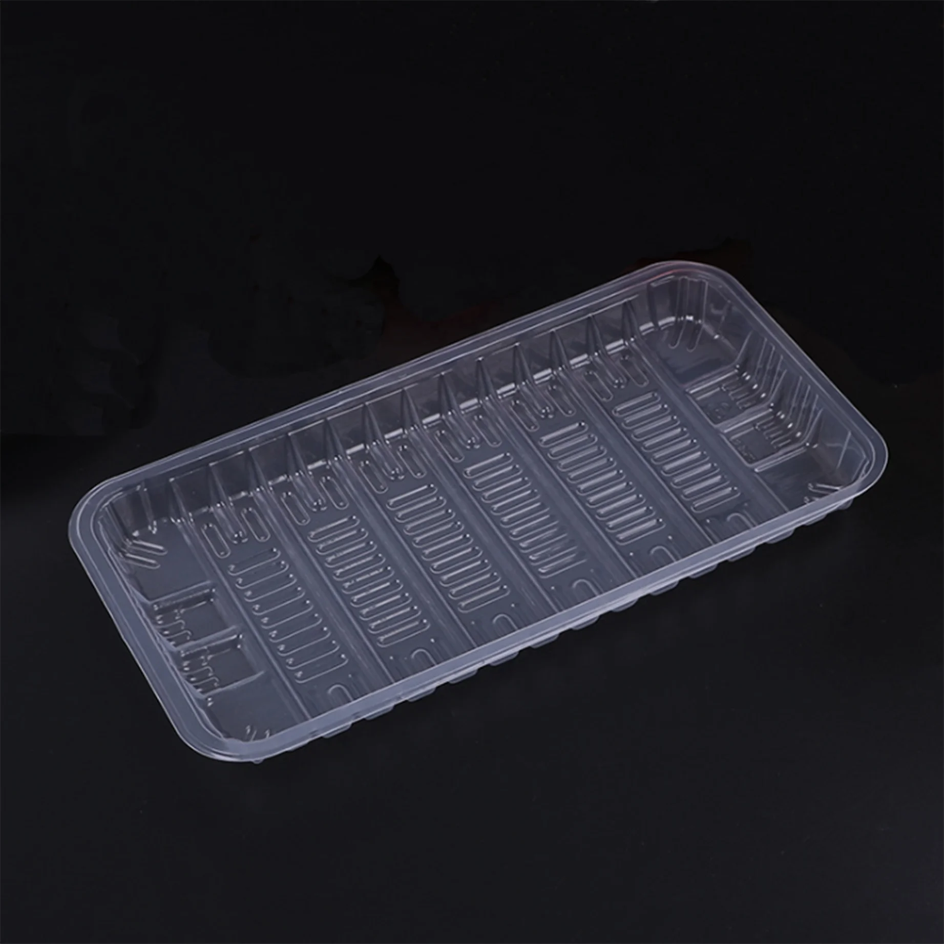 Customized Disposable PP Tray Plastic Frozen Food Tray Packaging