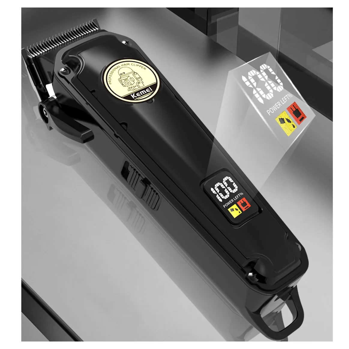 Professional Cordless Rechargeable Hair Trimmer Electric Barber Clippers Edge Blade Trimmer Hair clippers Machines Comfortable