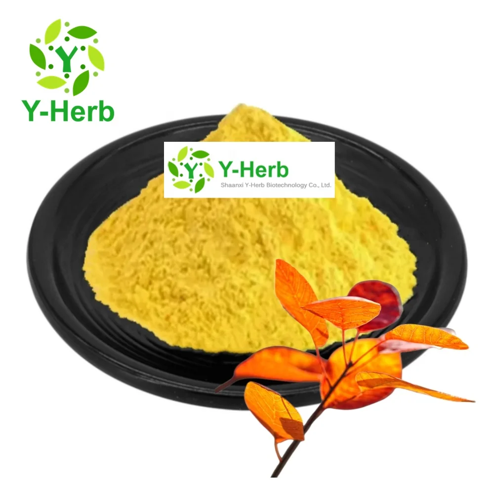 Rhus Cotinus L. П. Е. CAS номер 528-48-3 порошок фисетина 5% 98% Cotinus/Cotinus Coggygria экстракт коры