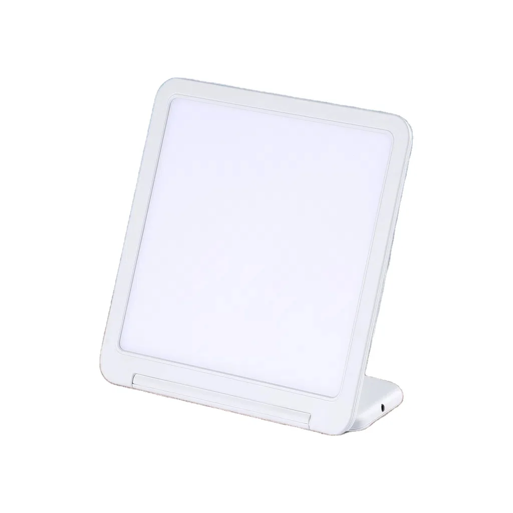 Light Therapy Lamp, UV-Free 10000Lux Simulated Sunlight Lamp,Touch Control with 3 Color and 4 Brightness Setting for Home Office