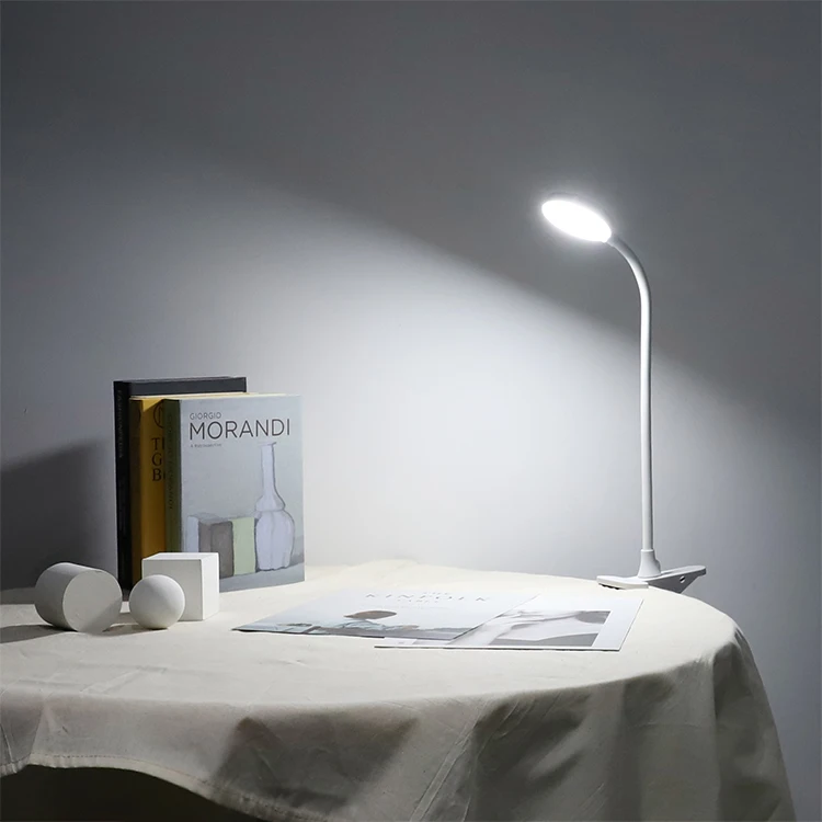 Erp Ce 3 Lighting Modes Touch Control Led Desktop Study Creative Clip Reading Lamp Small Study Table Lamp Desk Lamp