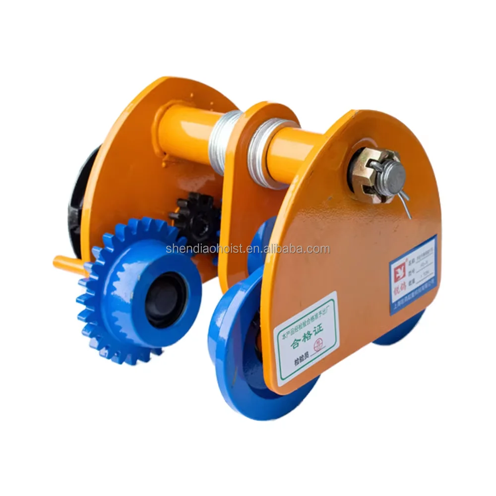 Customised 1ton Wire Rope Hoist crane trolley lifting Machine advanced electric Hoist Trolley price