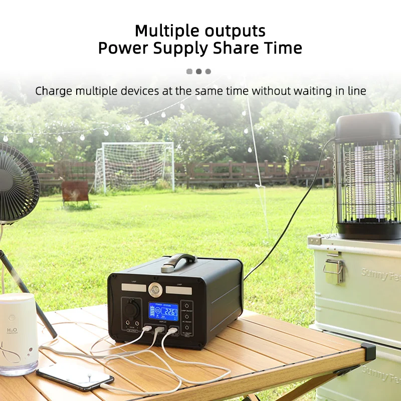 KOSUN Ternary Lithium 500W 1000W Camping Solar Portable Power Station Generator 500W 1000W