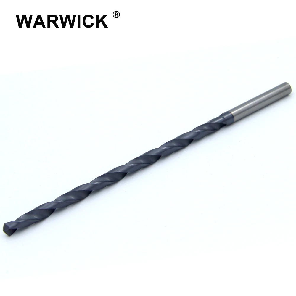 Hss twist drill bit for metal with straight shank