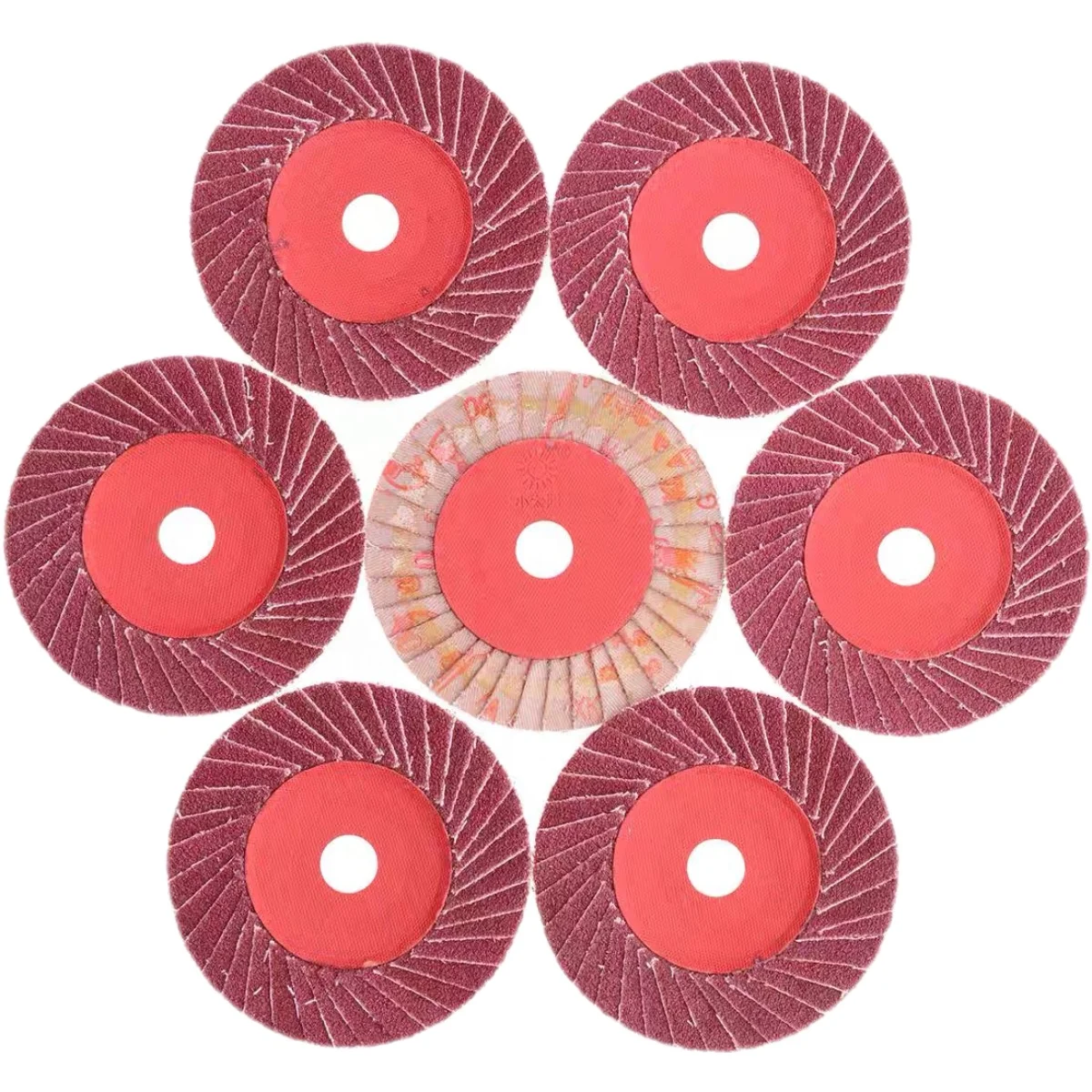 abrasive flexible Flower stainless steel wood polishing 4.5 inch flap disc wheel 4 inch supplier