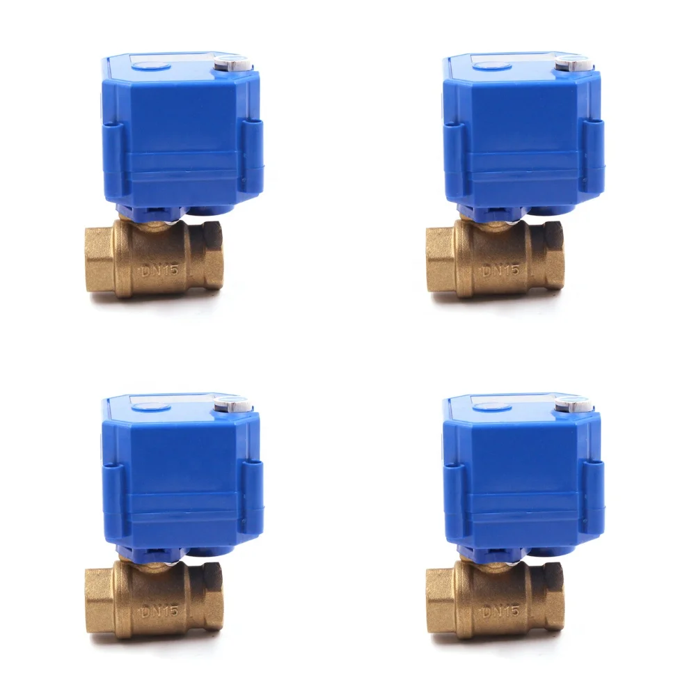 Professional Manufacturer of CWX-25S brass electric actuator ball valve with manual override function