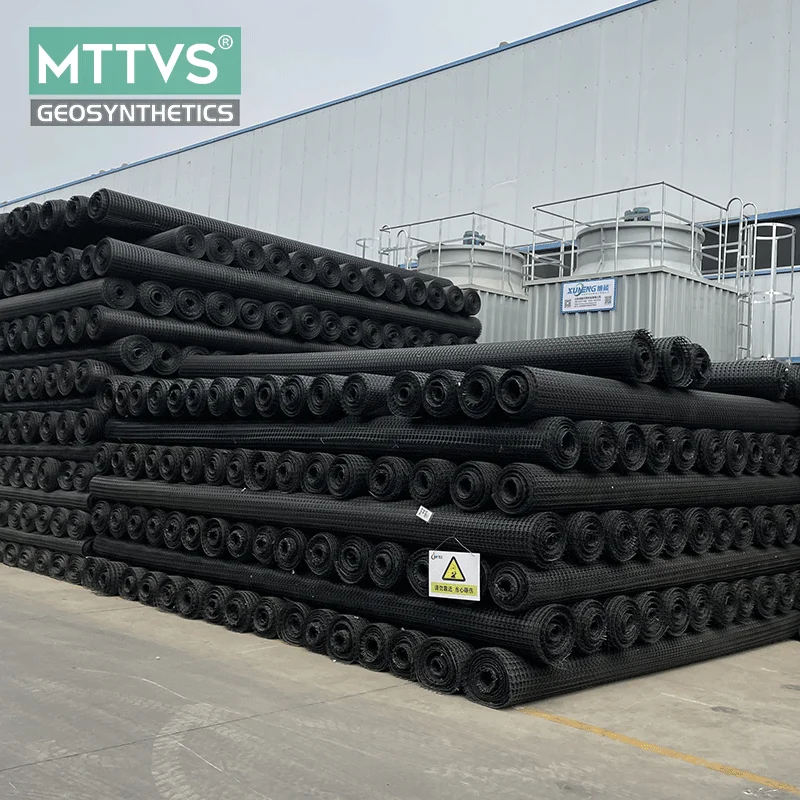 Бесплатный образец, продажа с завода, полипропиленовая Двухосная пластиковая георешетка, низкая цена