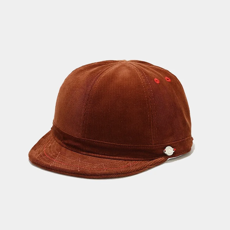 Good Quality Adjustable Jazz Hat Metal Bull Head  Fashionable Western Snapback caps Featuring Velvet Fleece Tropical Character