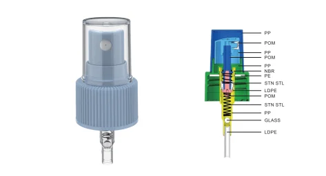 New Style 18/410 20/410 24/410 Mist Sprayer Nozzle, Mist Water Sprayer Pump