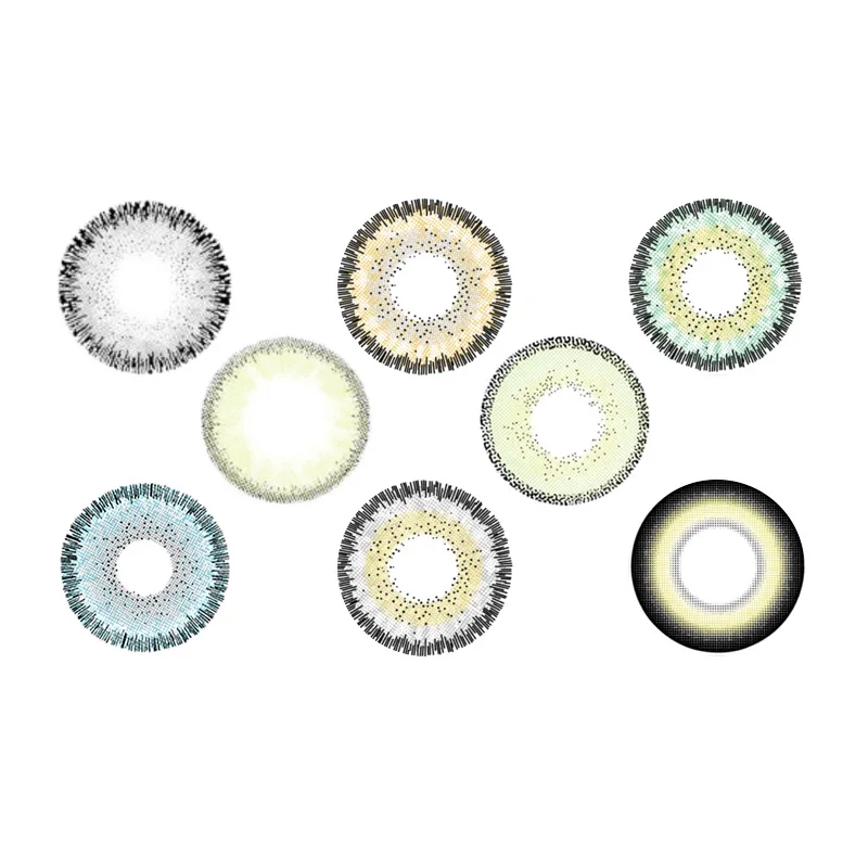  moonve Wholesale Crystal Contact Lens Brilliant 14.5mm Color sweety contact