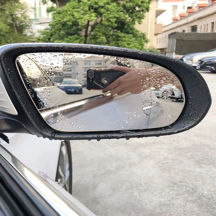 
 Круглая овальная прямоугольная противотуманная пленка для автомобиля rain-pr, пленка для бокового автомобильного Зеркала  