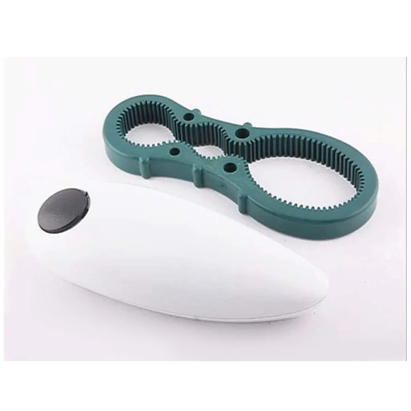 No Sharp Edge, Food-Safe and Battery Operated Handheld Open Your Cans with A Simple Push of Button Kitchen Electric Can Opener