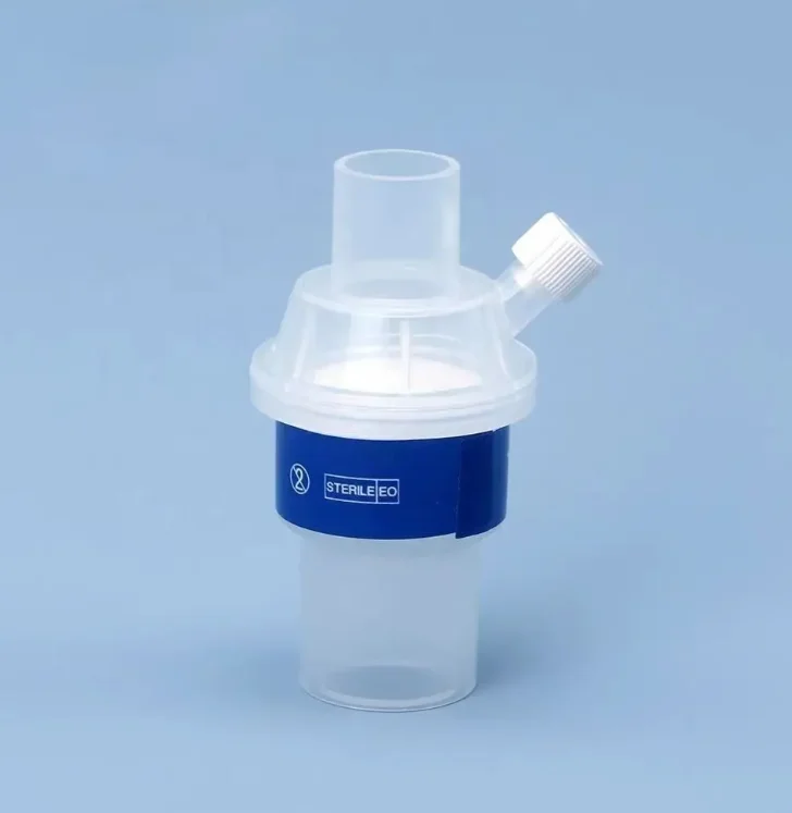 Disposable Breathing System Filter Medical Bacteria Tracheostomy HME Filter