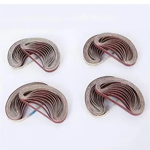 High efficiency Alumina Oxide material Soft cloth Sand Belt abrasive sandpaper belt for grinding and polishing