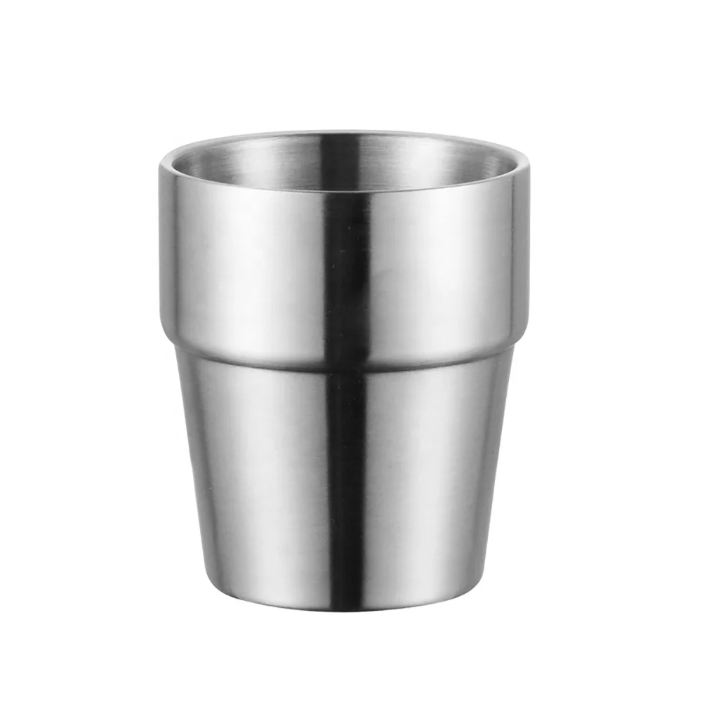 Best Selling Product Customized LOGO 304 Stainless Steel Double-Layer Insulation Mark Water Mug Beer Mug Coffee Cup Gift