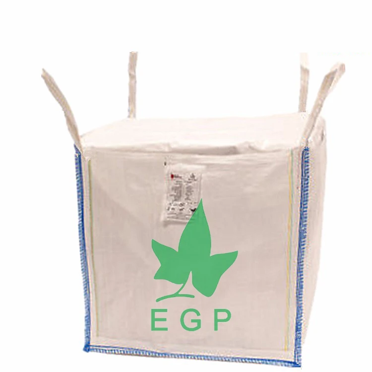 EGP factory Fibc Bulk Jumbo Ton Big Super Sack Bag Hot Sale Good Quality