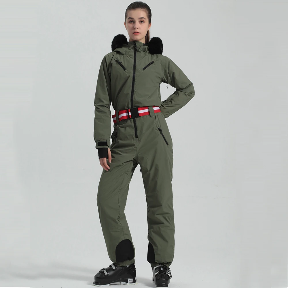 Waterproof Custom Ski Jackets Warm Insulated One-Piece Ski Suits BreathableSnowboard & Snow Wear