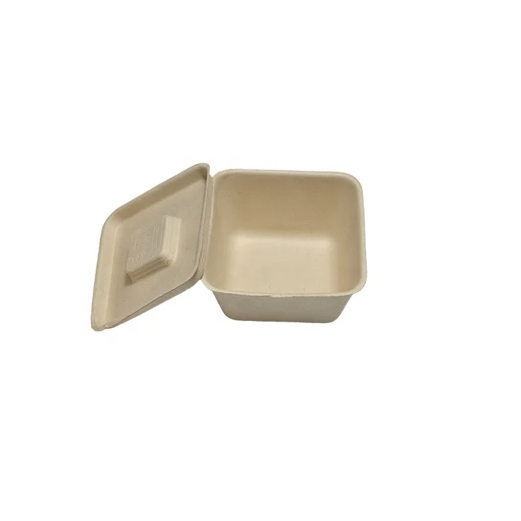 Wholesale biodegradable cake box take out Ice cream box with cover disposable cake box