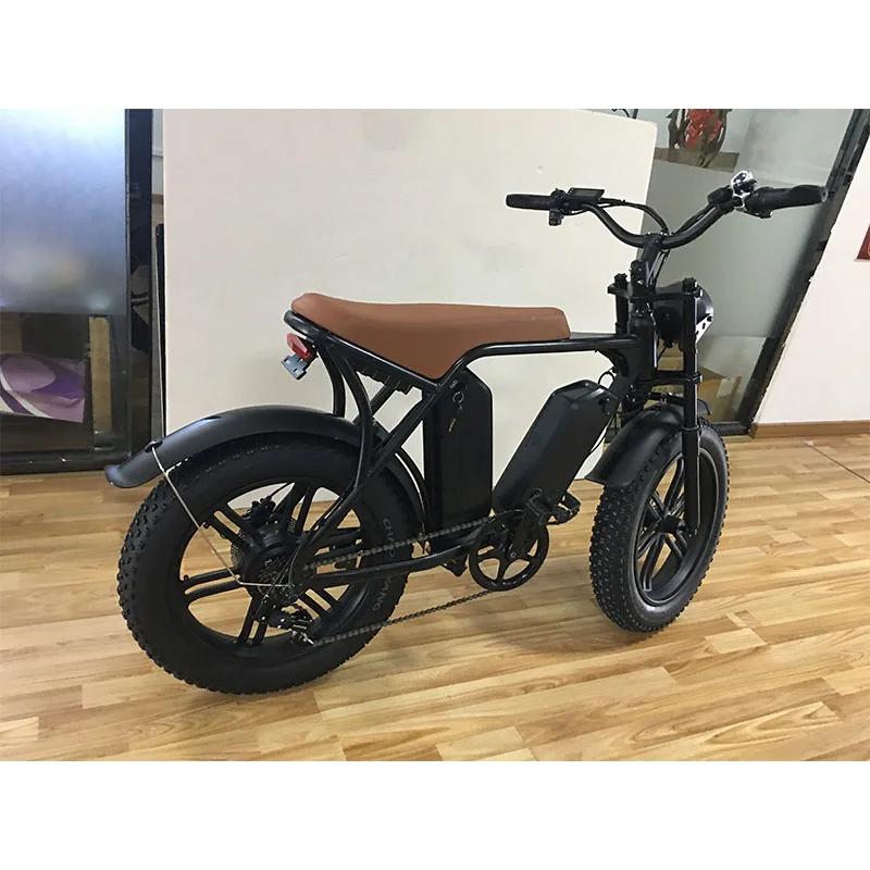 Оригинальный ouxi v8 Двойной аккумулятор pro accu полная подвеска bicicleta electrica ebike e fat tike Электрический велосипед