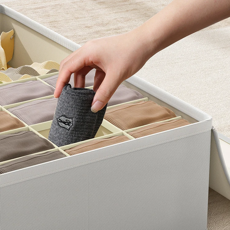 Rts Waterproof Collapsible Storage Case Underwear Organizer Storage Box Wall Mounted Storage Box