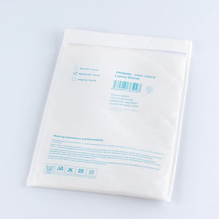 Promotional Eco-friendly Material Tyvek Cosmetic Bag Stationery Writing Materials Pouch Cheap Coin Purse