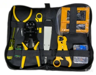 10 IN 1 Network Tool Kit Hardware Network Pliers Set three-purpose network cable pliers tester home maintenance kit set