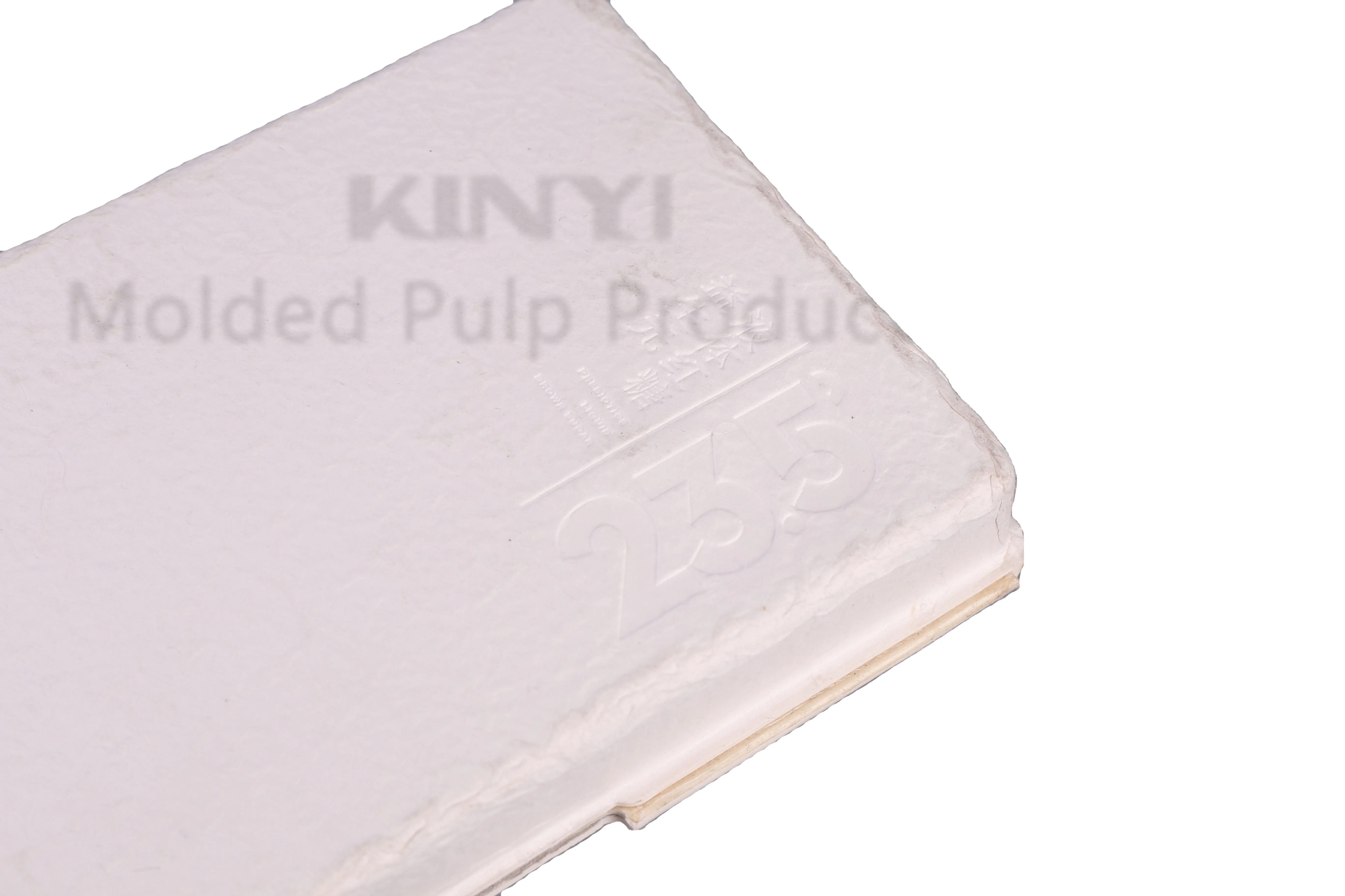 Custom Eco Friendly Molded Fiber Packaging Pulp Fiber Wholesale Paper Mache Boxes