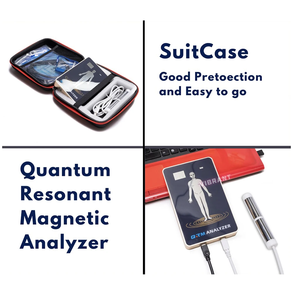 Household quantum magnetic resonance nursing instrument