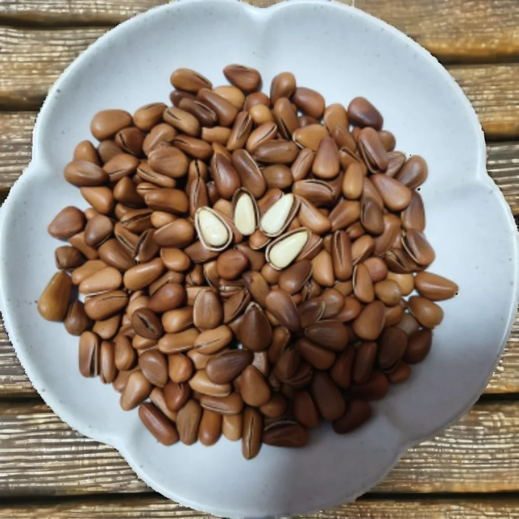 Organic Pine Nuts From Northeast China Bulk Packaged Roasted Dried Nut Food Rich in Nutrients Agriculture Product
