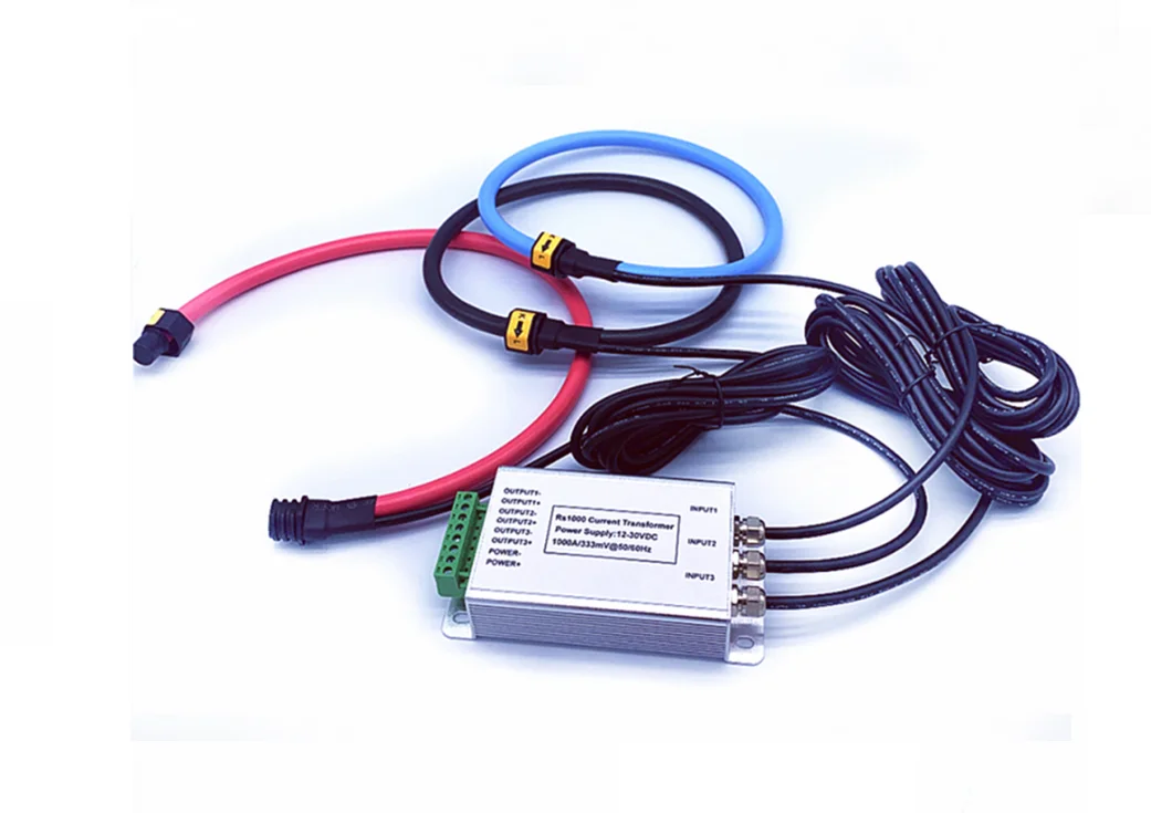 Трехфазный Интеллектуальный RS485 Солнечный Rogowski катушечный счетчик энергии, гибкий трансформатор тока