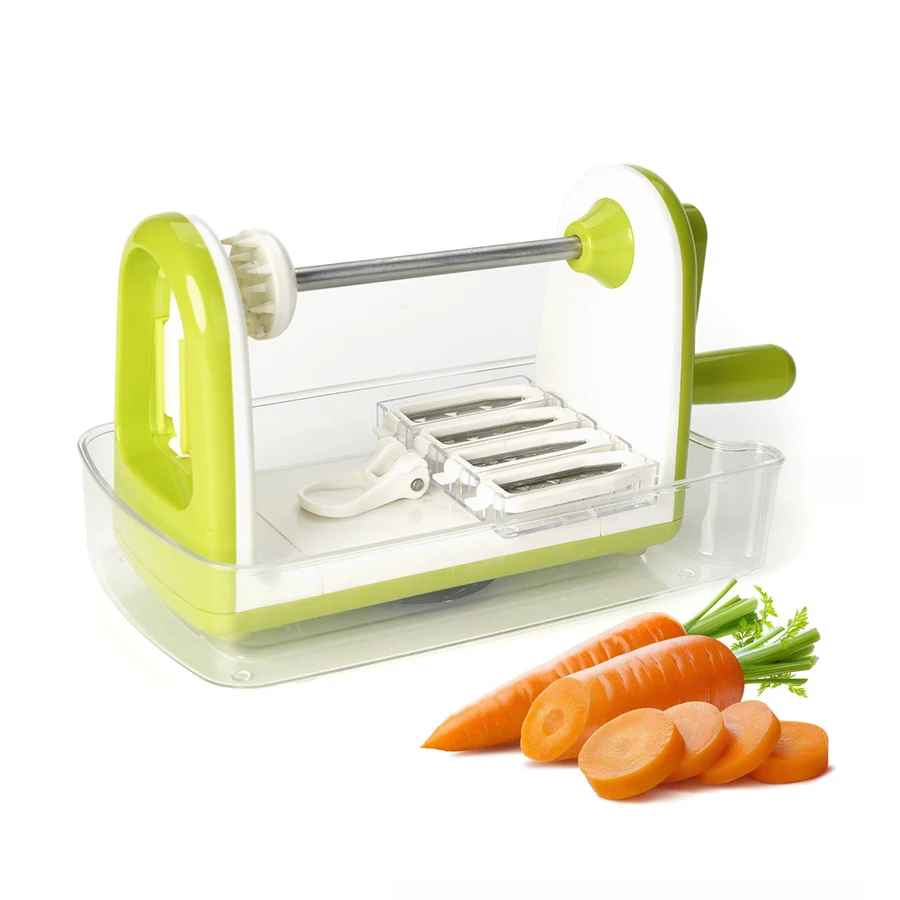 Wholesale high quality multi-function 5 blade vegetable fruit spiral slicer/vegetable spiralizer