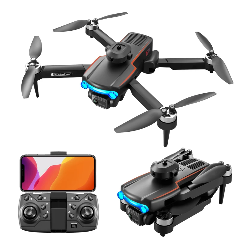OEM K102MAX Obstacle Avoidance wifi Fpv Rc professional 15mins mini drone Kids Toys Drone With 4K HD Dual Camera Gift Quadcopter