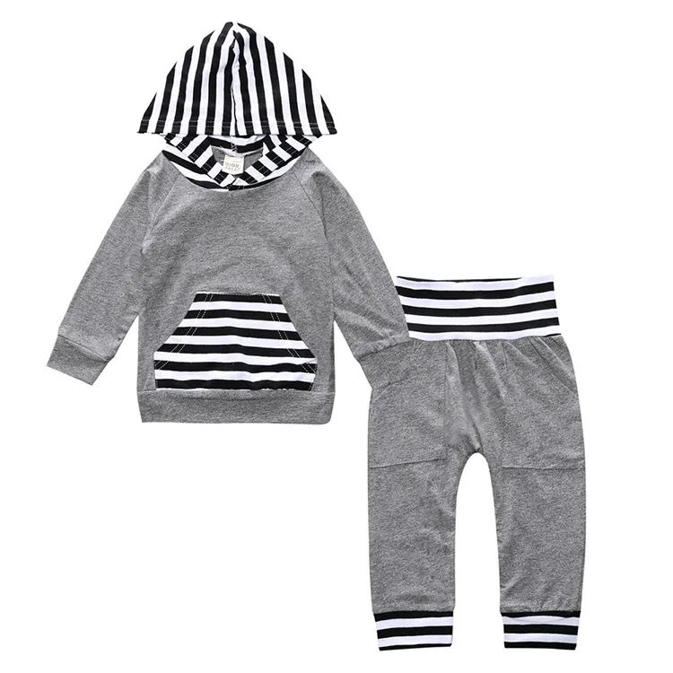 2017 3 Year Old Sweatsuit Set Baby Boy Suit From a Clothing Store