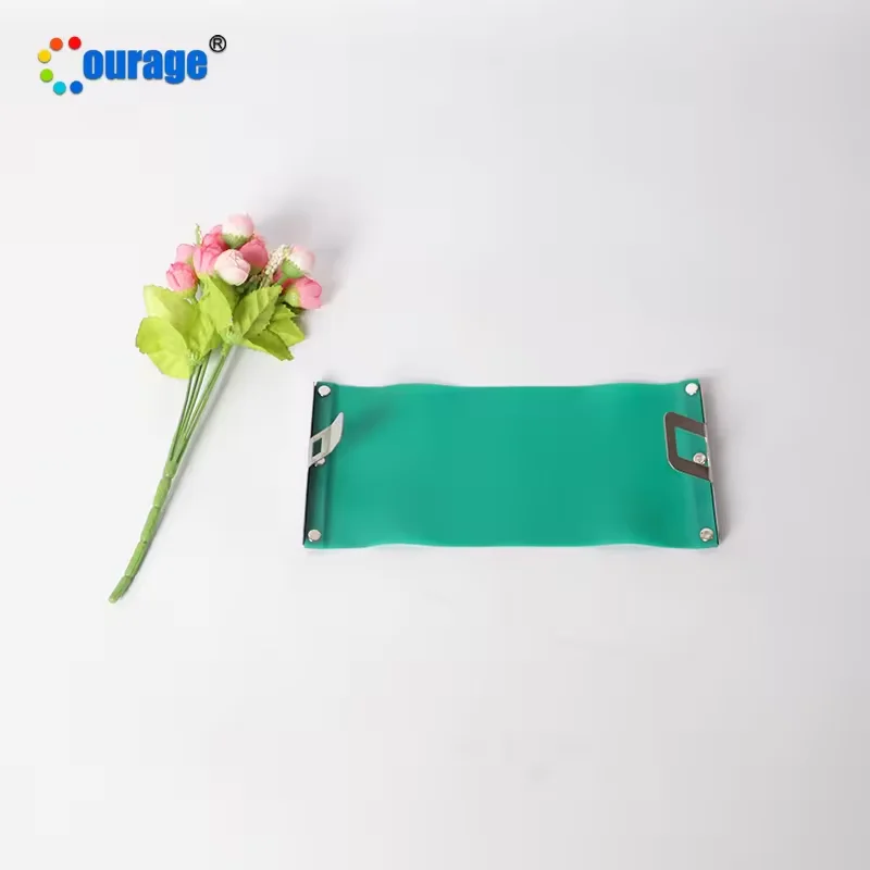 Green 11oz 3d silicone silicone mug wrap clamp accessory  for sublimation