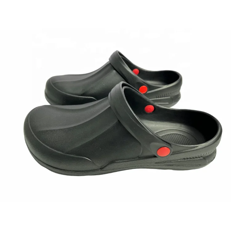 Wholesale Anti-skid kitchen Chef Clog Shoes EVA Kitchen Chef Clog Shoes Hotel Waterproof Oil Proof Chef Shoes For Cooking