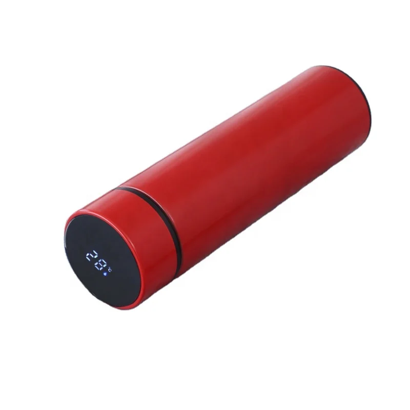 Hot Selling Business Gift Smart Digital Stainless Steel Fancy Water Bottle Sublimation Vacuum Cup