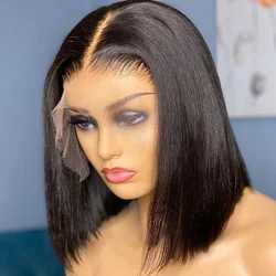 Fuxin Ginger Bob Wig Straight Short Human Hair Wigs for Black Women Raw Peruvian Virgin Hair Hot Selling Bob Wigs with Baby Hair