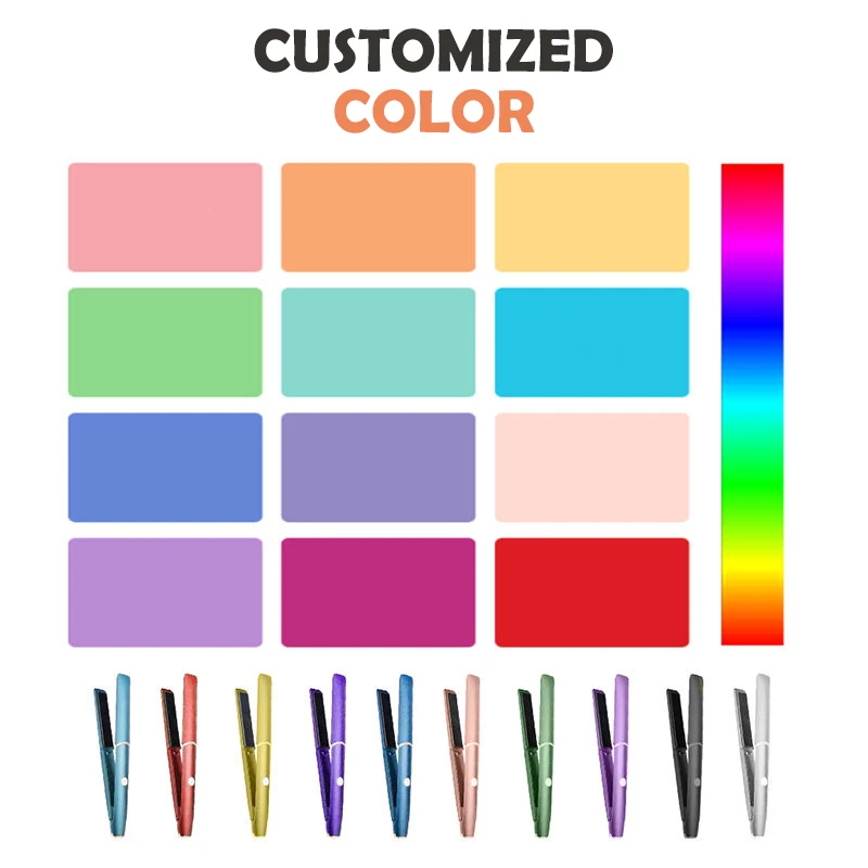 2024 Electric Ceramic Beard hair Straightening Brush Fast Heating Straightener Styling Comb