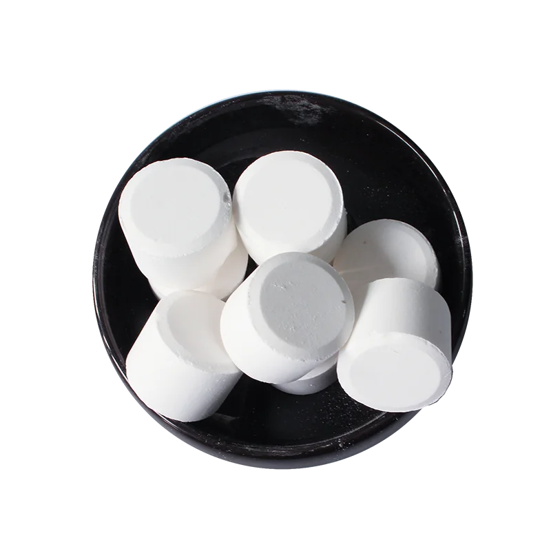 Water Treatment Chemistry Agent TCCA 90% Chlorine Tablets for Swimming Pool Water Purification